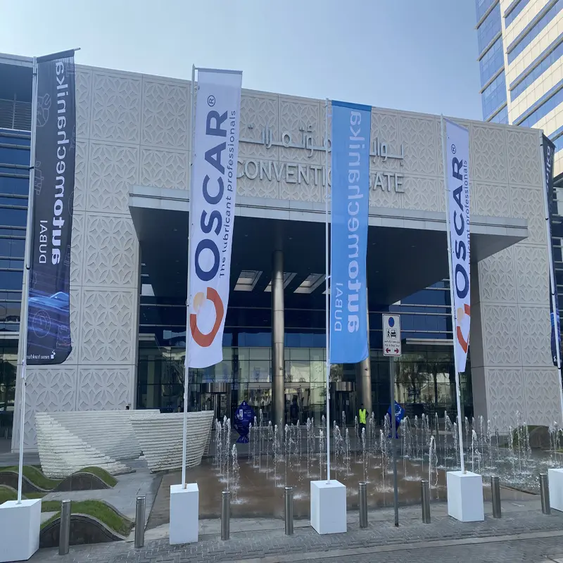 „Luxfighter LED“ priekiniai žibintai, dalyvaujantys „Autatechanika Dubai 2023“